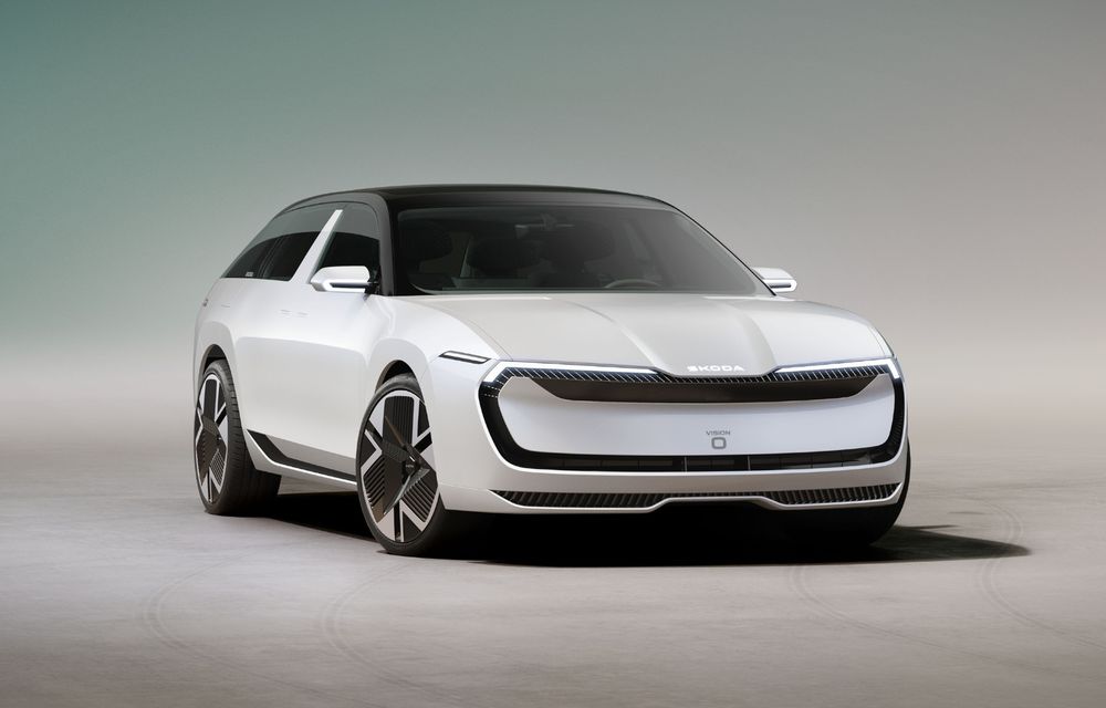 Skoda prezintă noul concept Vision O. Prefigurează viitoarea generație Octavia - Poza 1