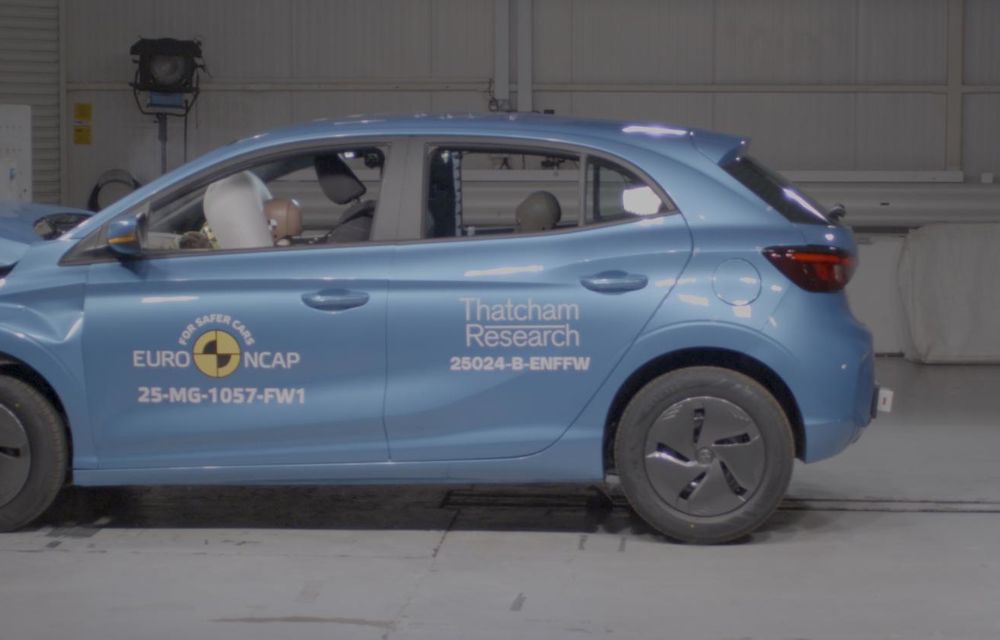 MG 3 a obținut 4 stele la testele Euro NCAP: probleme cu prinderile scaunului șoferului - Poza 2