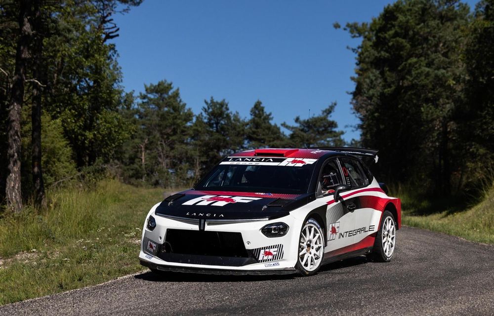 Lancia revine în WRC după 33 de ani cu noul Ypsilon Rally2 HF Integrale - Poza 1