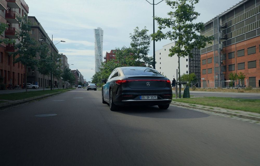 Record: Mercedes-Benz EQS cu baterie în stare solidă a mers 1205 kilometri cu o singură încărcare - Poza 12