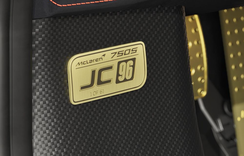 McLaren 750S, ediție specială pentru Japonia limitată la 61 de exemplare - Poza 14