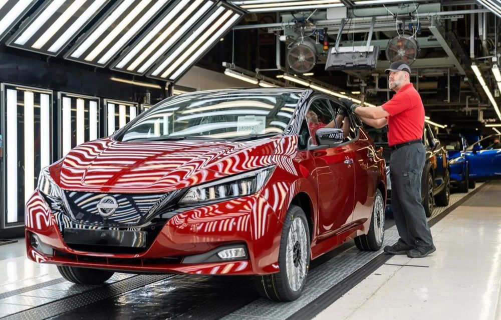 Producția noului Nissan Leaf, afectată de lipsa bateriilor - Poza 2