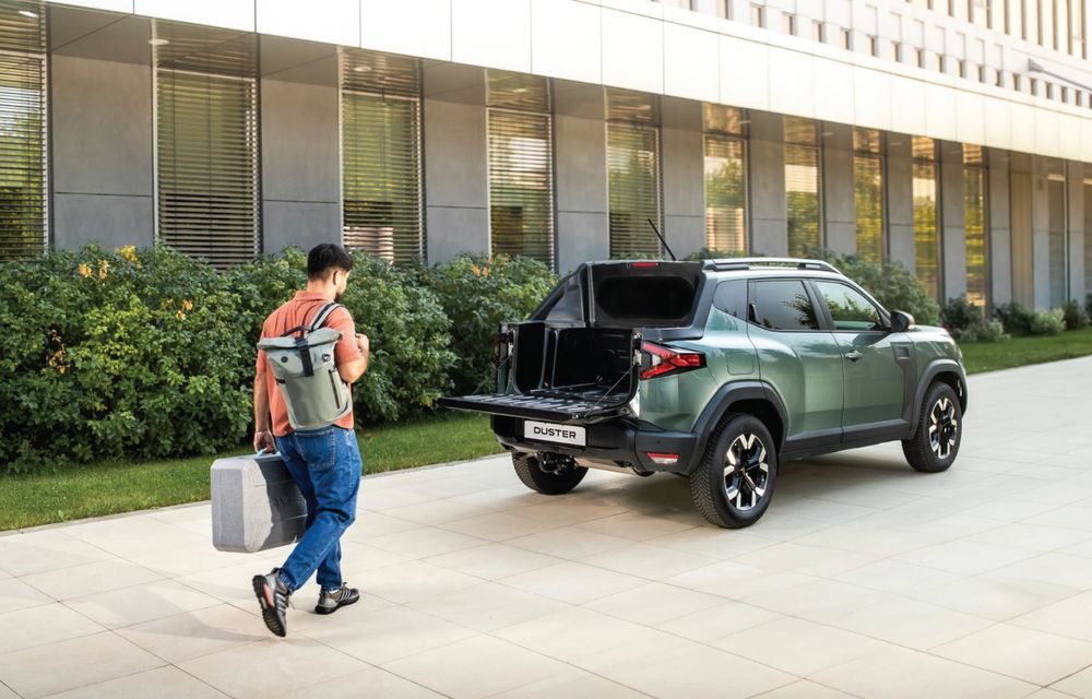 Noua Dacia Duster Pick-Up, lansată oficial în România: start de la 26.000 euro - Poza 2