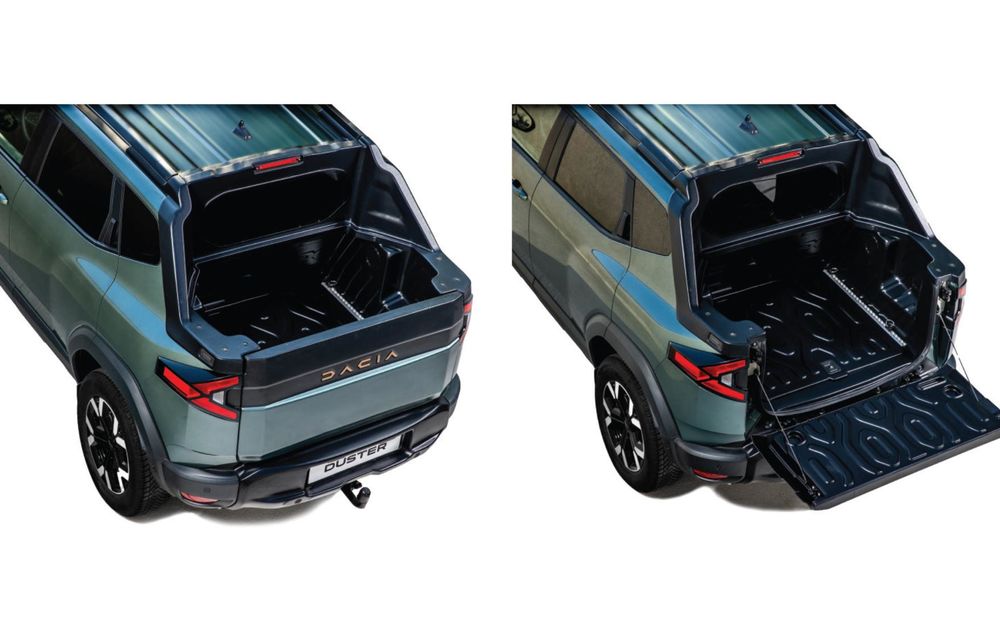 Noua Dacia Duster Pick-Up, lansată oficial în România: start de la 26.000 euro - Poza 3