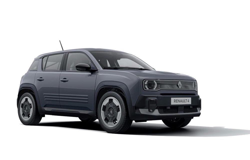 Noul Renault 4 E-Tech Societe Van: variantă utilitară pentru piața franceză - Poza 1