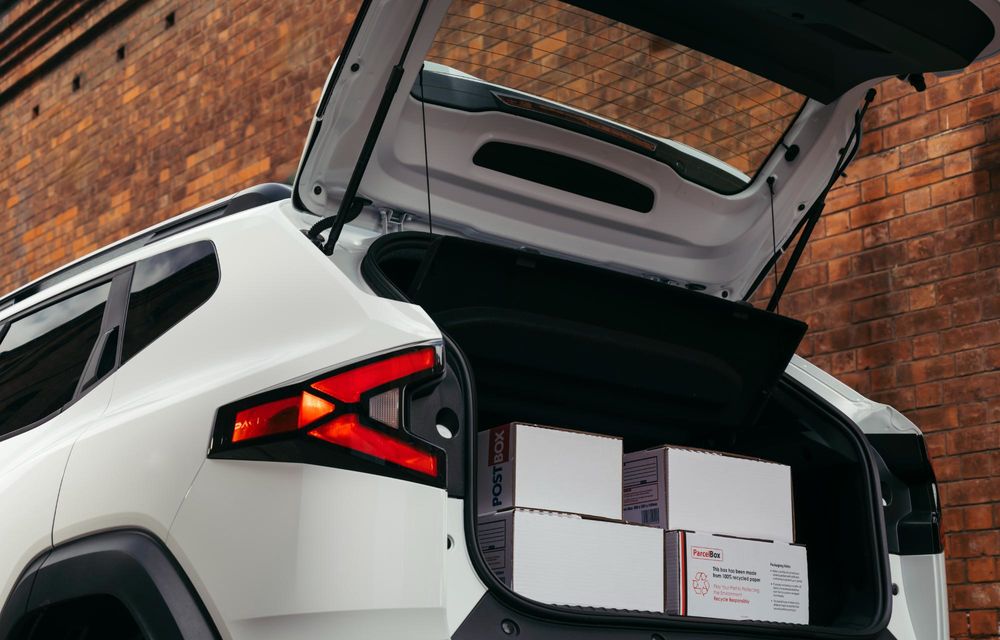Dacia Duster Cargo, variantă utilitară pentru piața britanică - Poza 13