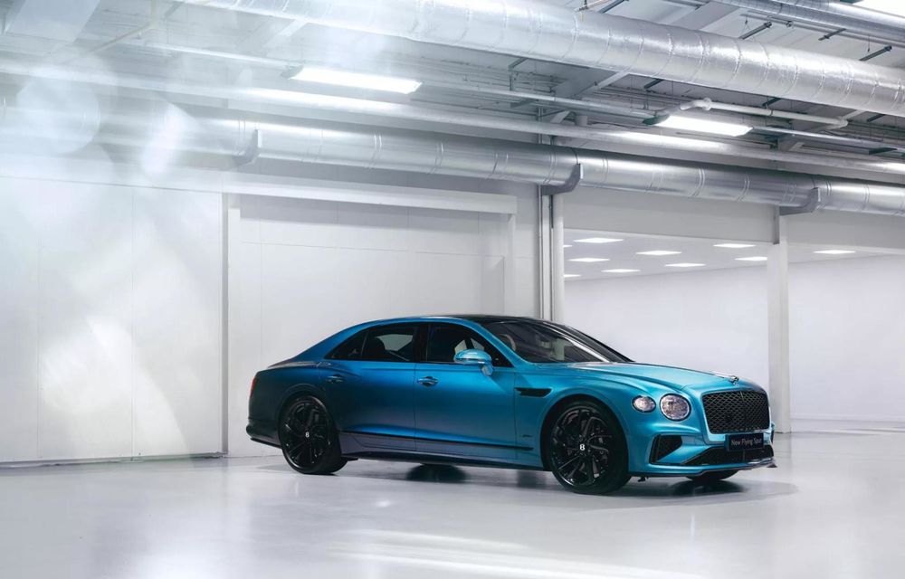 Bentley Flying Spur Ombre: finisaj unic în degrade realizat manual în 60 de ore - Poza 1