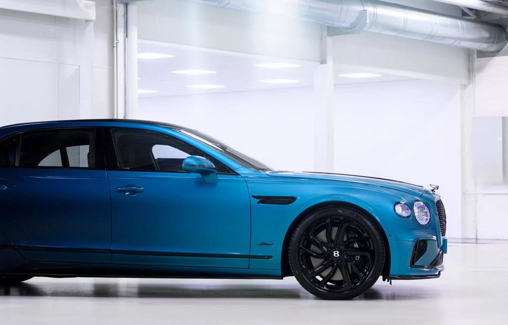 Bentley Flying Spur Ombre: finisaj unic în degrade realizat manual în 60 de ore - Poza 3