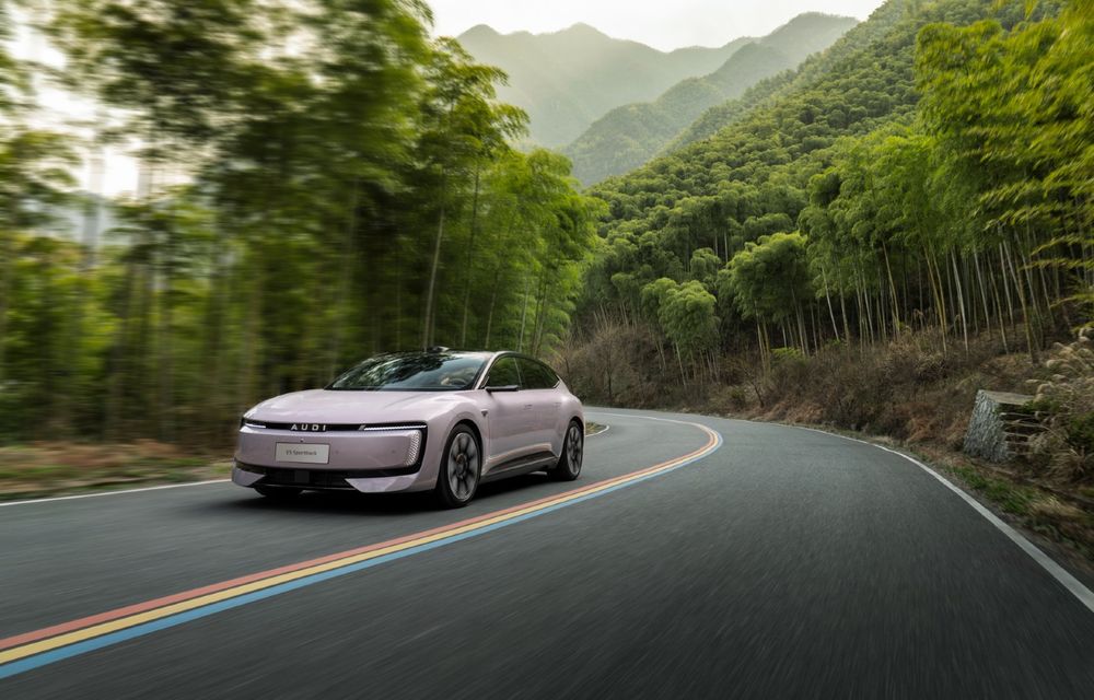 AUDI E5 Sportback, modelul pentru piața chineză, a strâns 10.000 de comenzi în 30 de minute - Poza 1