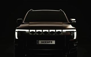 KGM Musso Pick-Up va primi motor diesel: primele imagini cu noul model