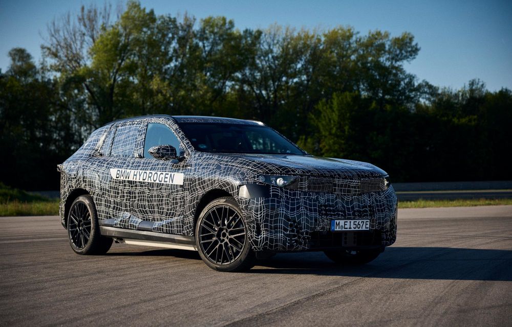 BMW: Primele imagini cu noul iX5 Hydrogen de serie. Lansare în 2028 - Poza 2