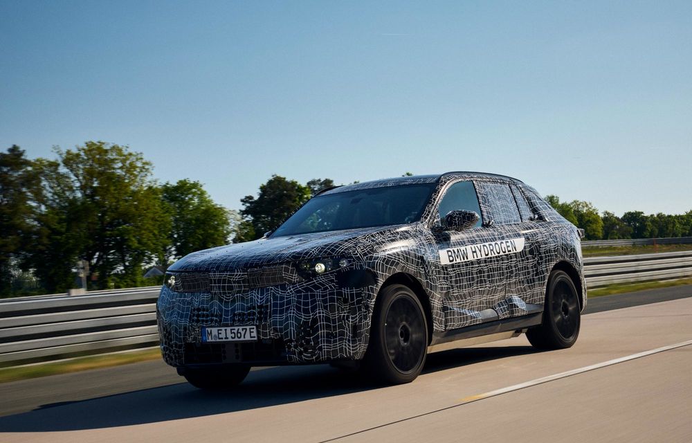 BMW: Primele imagini cu noul iX5 Hydrogen de serie. Lansare în 2028 - Poza 3