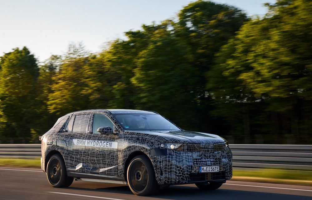BMW: Primele imagini cu noul iX5 Hydrogen de serie. Lansare în 2028 - Poza 8