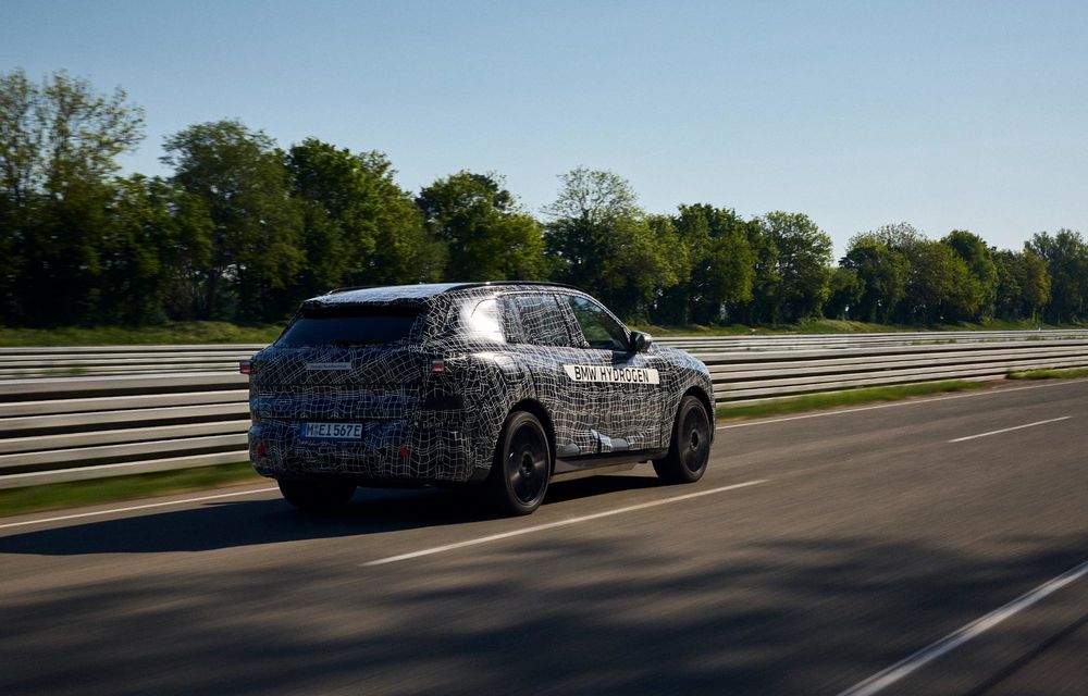 BMW: Primele imagini cu noul iX5 Hydrogen de serie. Lansare în 2028 - Poza 12