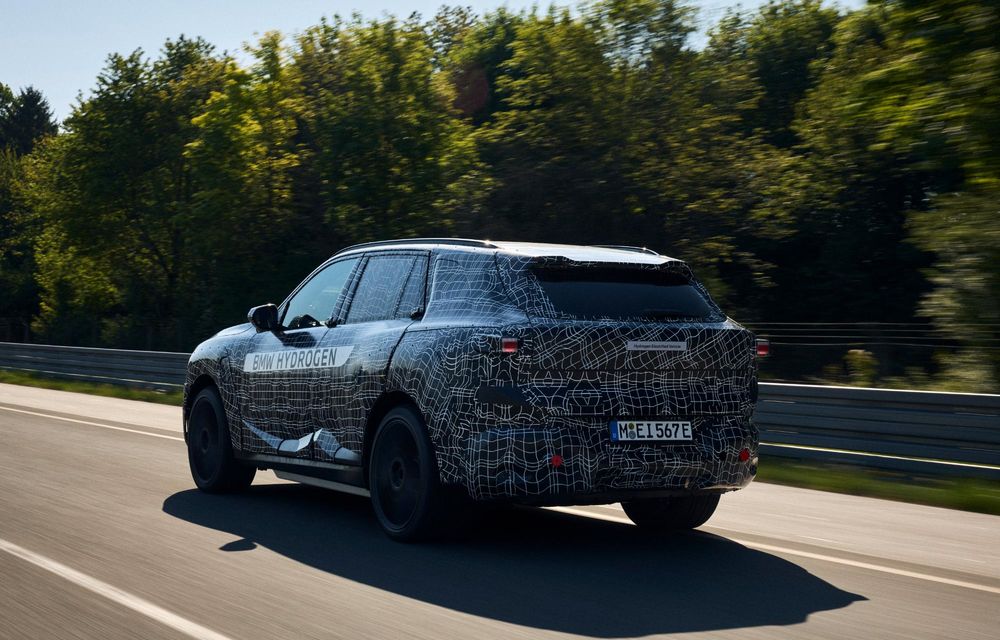 BMW: Primele imagini cu noul iX5 Hydrogen de serie. Lansare în 2028 - Poza 13