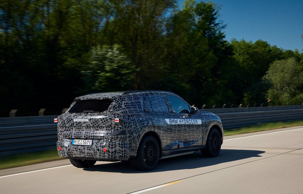 BMW: Primele imagini cu noul iX5 Hydrogen de serie. Lansare în 2028 - Poza 15