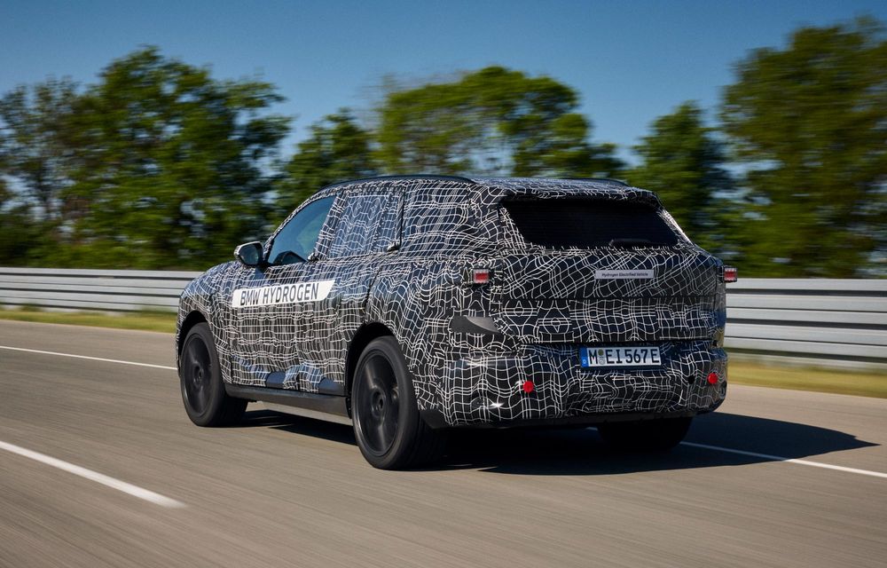 BMW: Primele imagini cu noul iX5 Hydrogen de serie. Lansare în 2028 - Poza 16