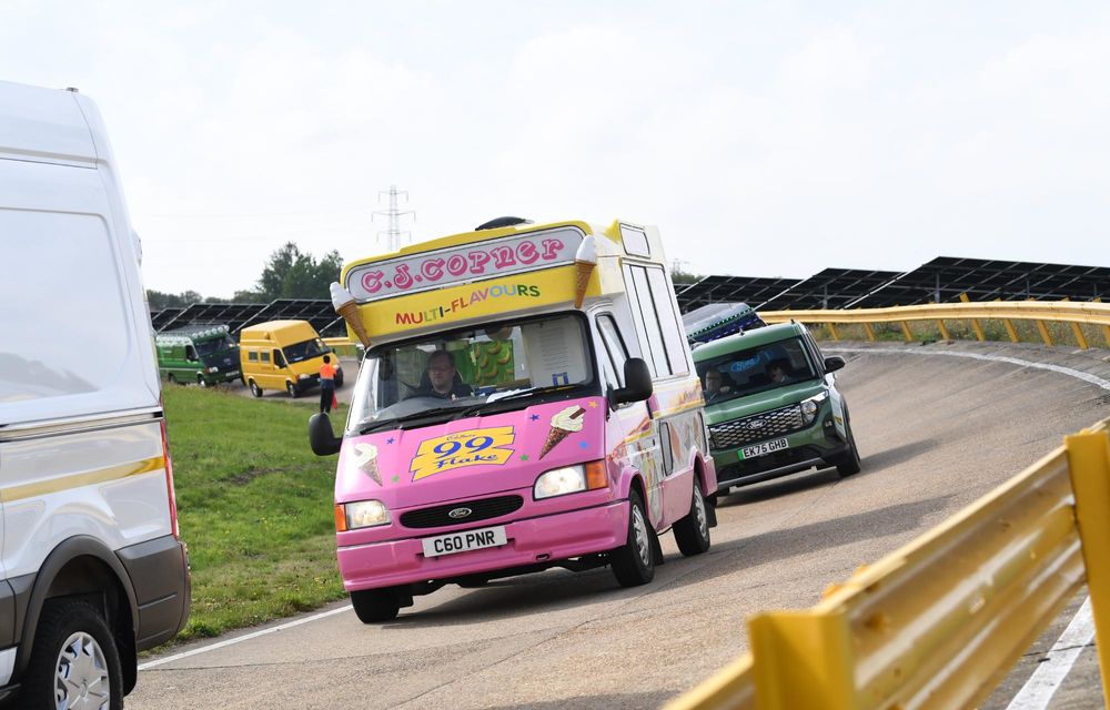 REPORTAJ: Am intrat în Cartea Recordurilor Guinness alături de Ford Transit - Poza 31