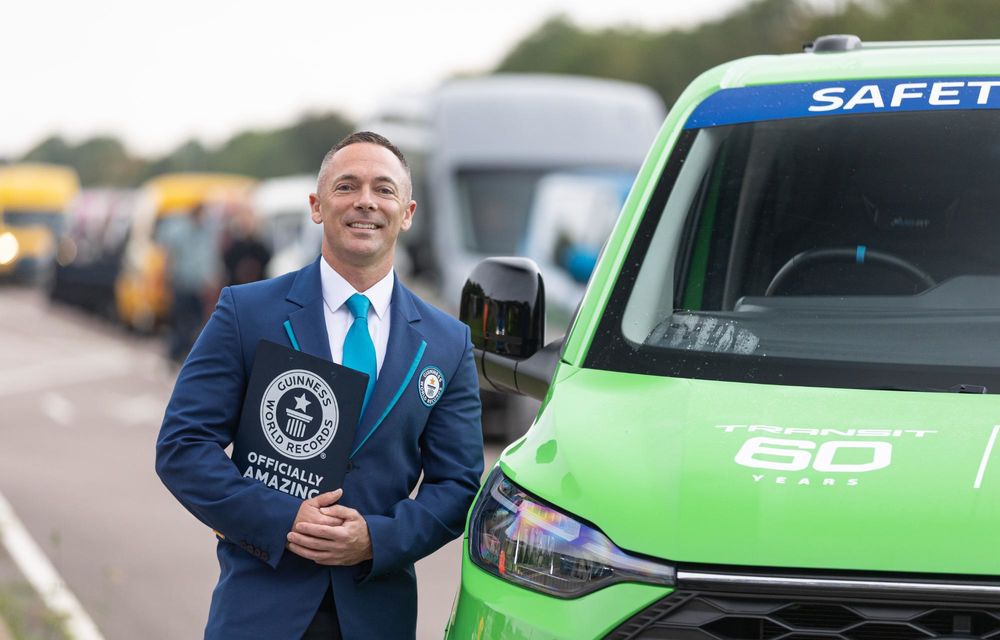 REPORTAJ: Am intrat în Cartea Recordurilor Guinness alături de Ford Transit - Poza 56