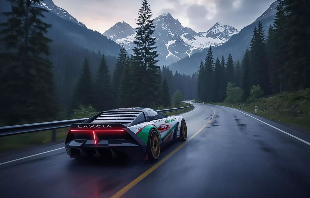 Lancia Pu+Ra Montecarlo: concept care sărbăorește 50 de ani de la lansarea modelului - Poza 8