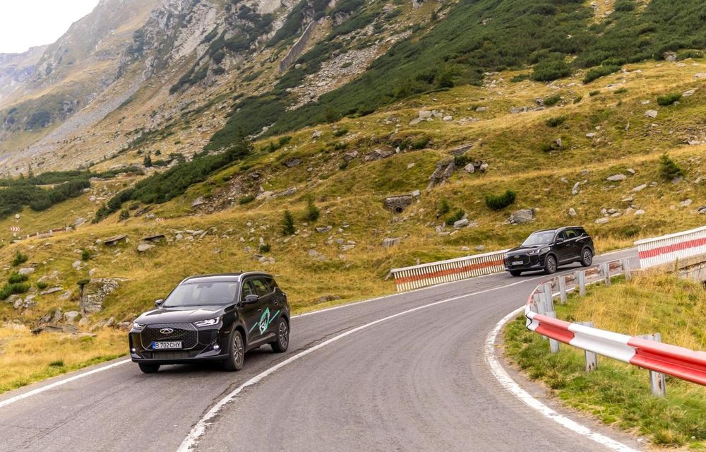 Chinezii de la Chery au testat în România noua tehnologie hibridă Chery Super Hybrid - Poza 1