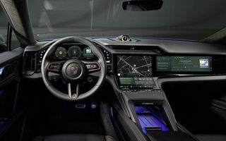 Porsche: primele imagini cu interiorul noului Cayenne Electric