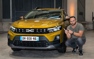 PREMIERĂ: Noua față Dacia. Îmbunătățirile primite de Sandero, Jogger și Logan