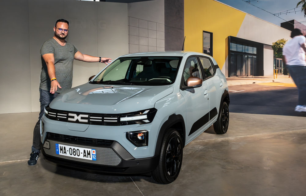 PREMIERĂ: Încă un facelift pentru Dacia Spring. Baterie nouă și 100 de cai putere - Poza 1