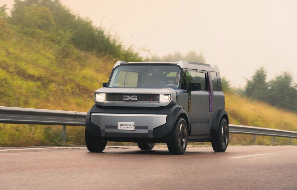 PREMIERĂ: Acesta este noul concept electric Dacia Hipster - Poza 4