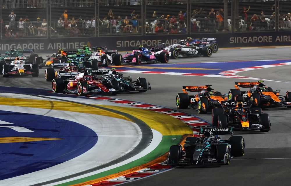 F1: George Russell câștigă pe străzile din Singapore. McLaren, campioană la constructori - Poza 2