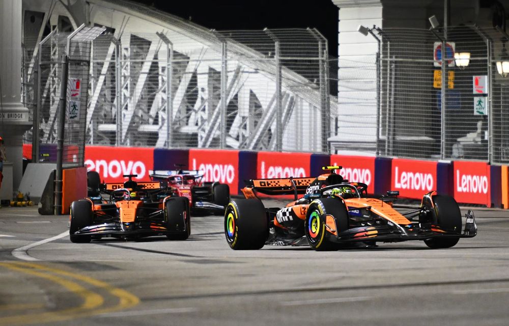 F1: George Russell câștigă pe străzile din Singapore. McLaren, campioană la constructori - Poza 3