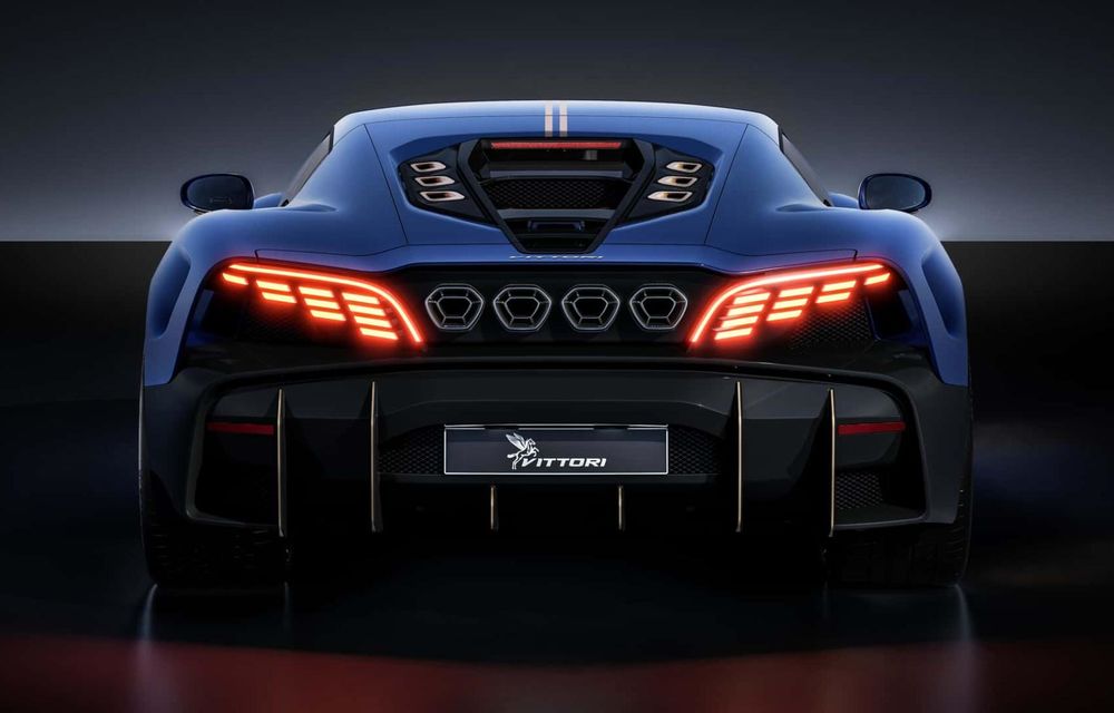Noul Vittori Turbo, un supercar american creat cu ajutorul inteligenței artificiale - Poza 4
