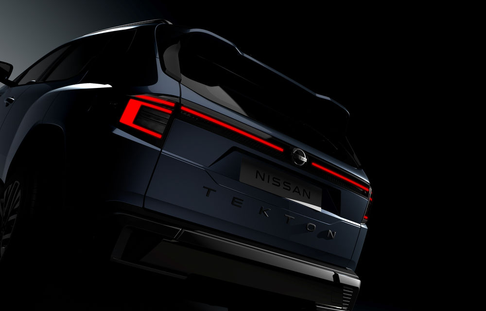 Nissan publică primele imagini cu viitorul SUV Tekton: debut în 2026 - Poza 2