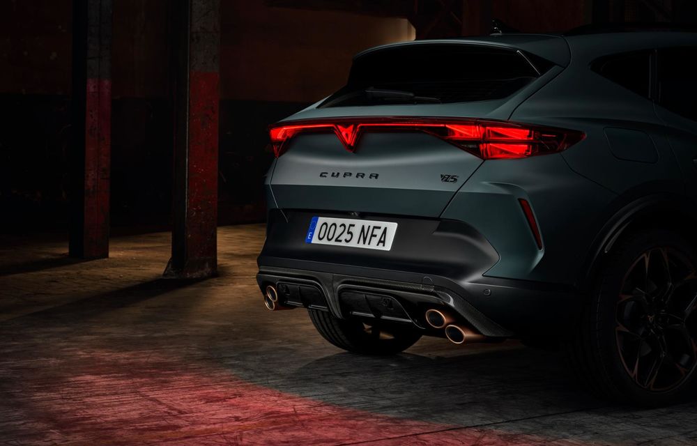 Revine Cupra Formentor VZ5: motor cu 5 cilindri și producție limitată - Poza 4