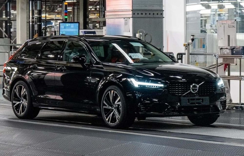 Rămas bun, Volvo V90. A fost produs ultimul exemplar - Poza 1