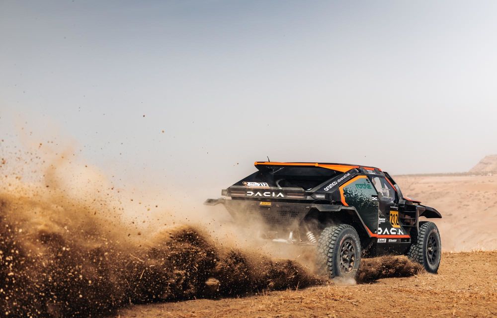 Dacia Sandriders la Raliul Marocului 2025: Al-Attiyah, cel mai rapid pe proba prolog - Poza 3