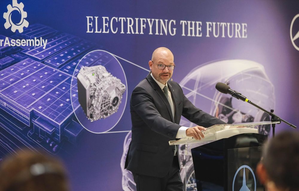 Mercedes-Benz a început să producă motoare electrice în România - Poza 21