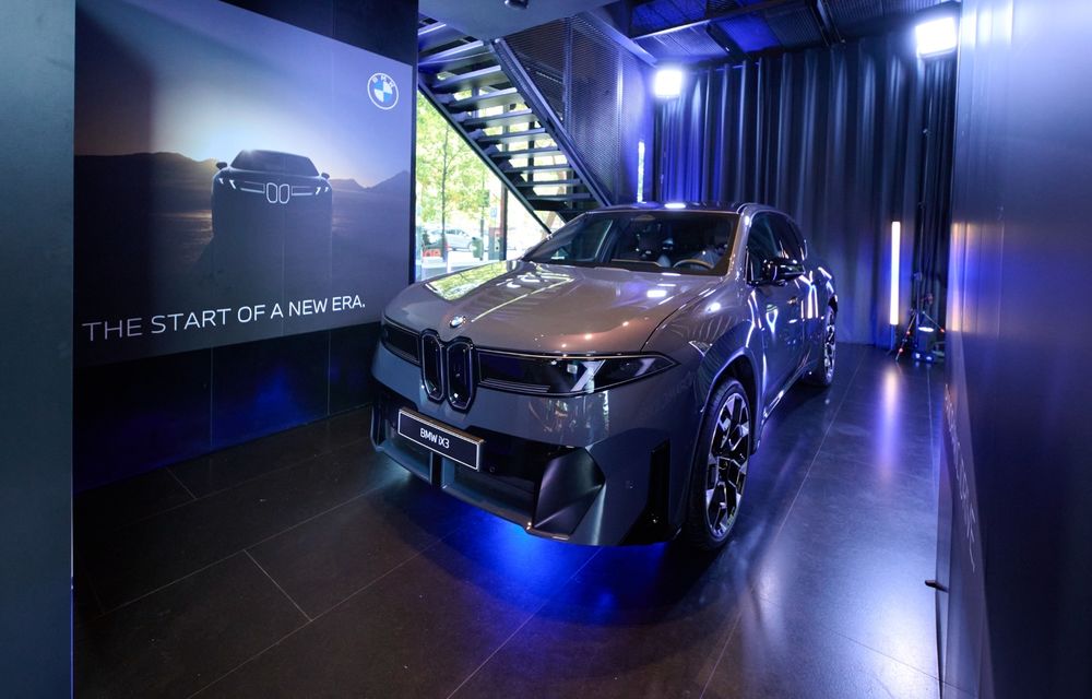 Noul BMW iX3, prezentat în România: au fost înregistrate câteva zeci de comenzi ferme - Poza 1