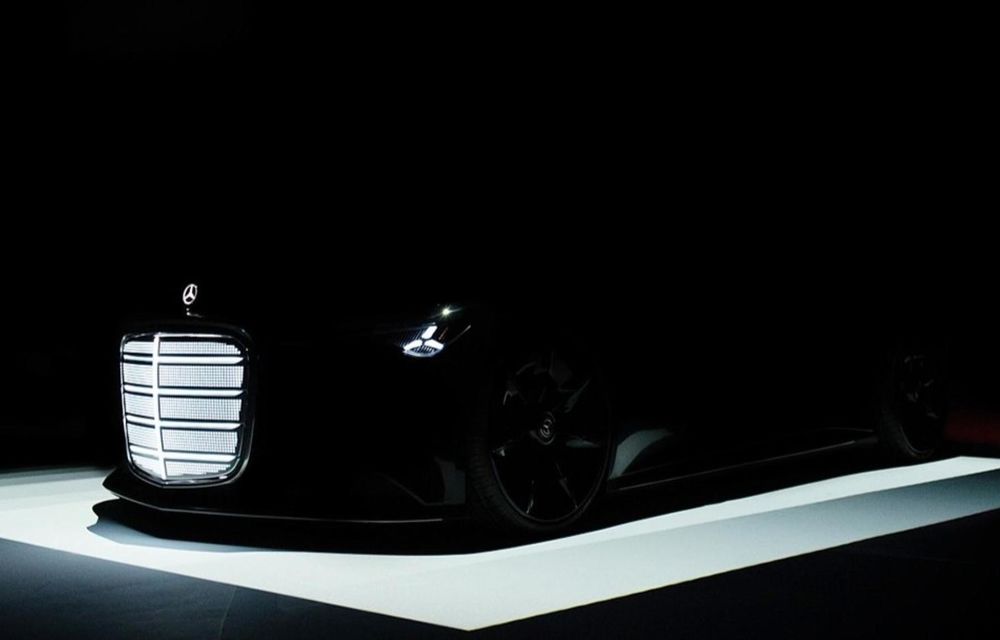 Mercedes-Benz: imagini teaser cu un viitor model electric. Ar putea fi prima Clasa S electrică - Poza 1