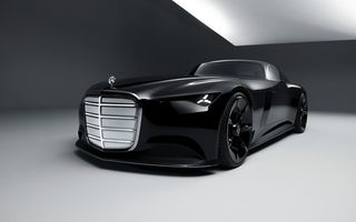 Noul concept Mercedes-Benz Vision Iconic: coupe electric care anunță un nou limbaj de design