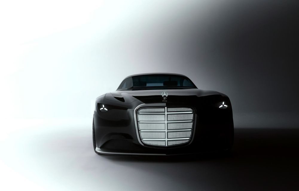 Noul concept Mercedes-Benz Vision Iconic: coupe electric care anunță un nou limbaj de design - Poza 2