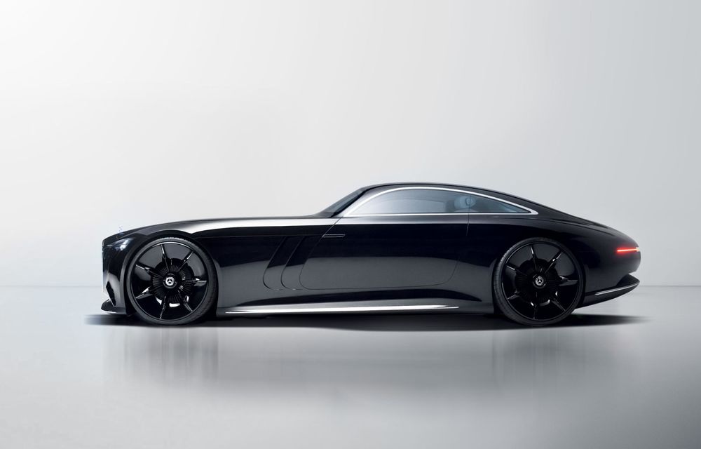 Noul concept Mercedes-Benz Vision Iconic: coupe electric care anunță un nou limbaj de design - Poza 4