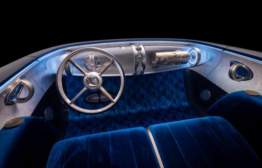 Noul concept Mercedes-Benz Vision Iconic: coupe electric care anunță un nou limbaj de design - Poza 9