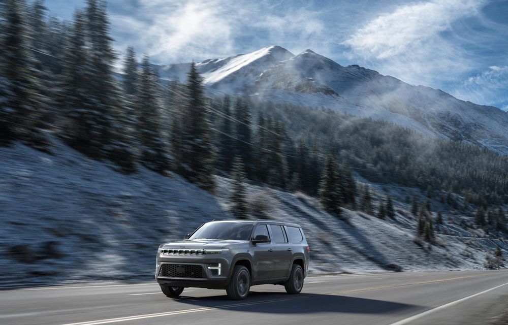 Noul Jeep Grand Wagoneer facelift: primul model al mărcii disponibil cu range extender - Poza 2