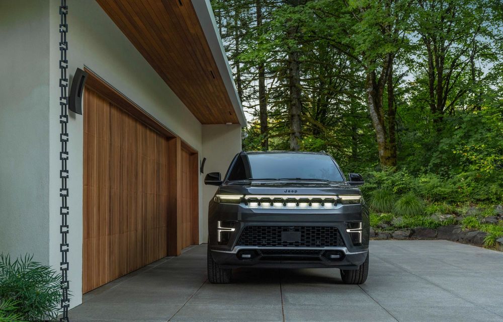 Noul Jeep Grand Wagoneer facelift: primul model al mărcii disponibil cu range extender - Poza 3