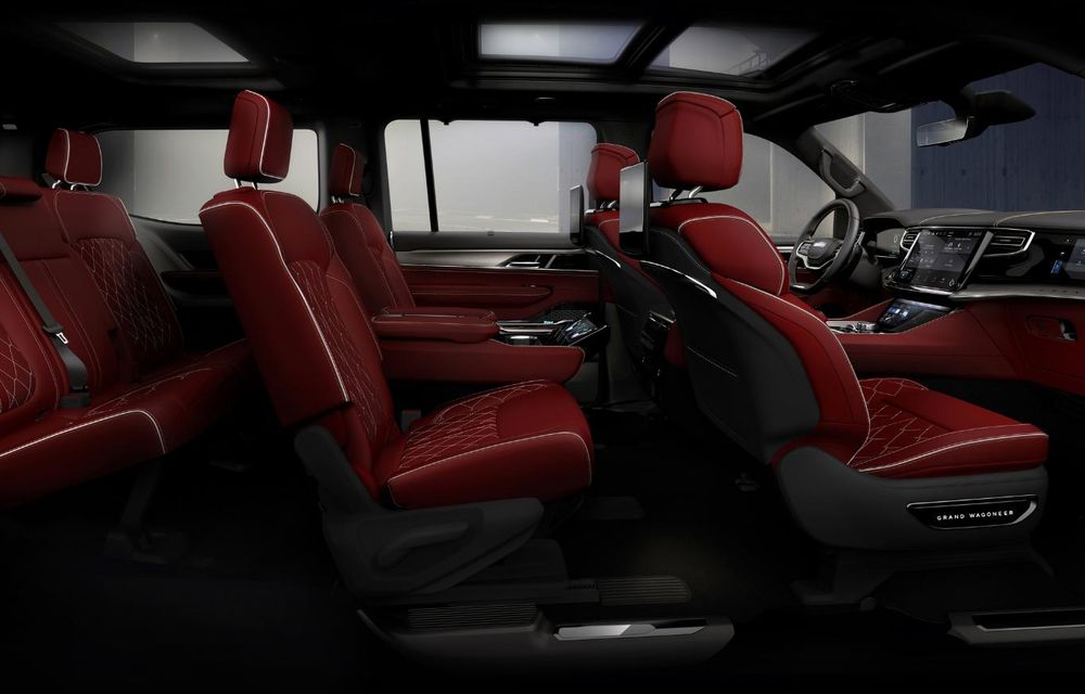 Noul Jeep Grand Wagoneer facelift: primul model al mărcii disponibil cu range extender - Poza 10