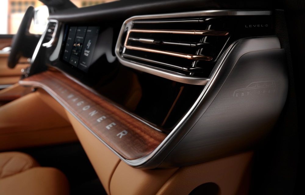 Noul Jeep Grand Wagoneer facelift: primul model al mărcii disponibil cu range extender - Poza 17