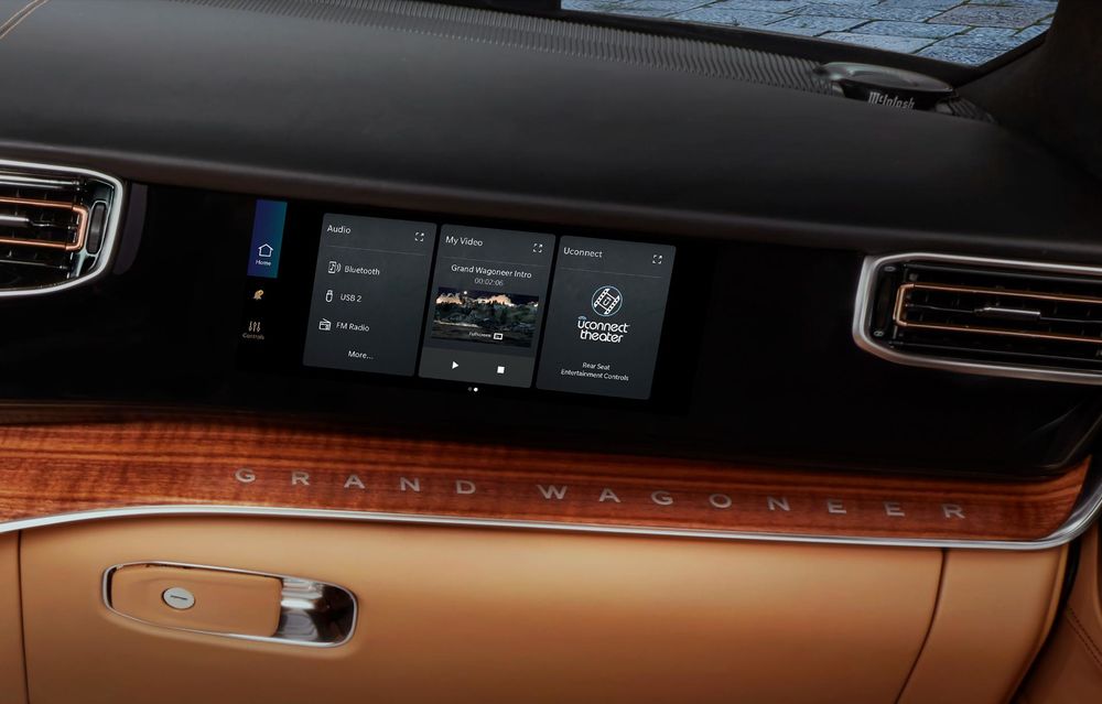 Noul Jeep Grand Wagoneer facelift: primul model al mărcii disponibil cu range extender - Poza 19