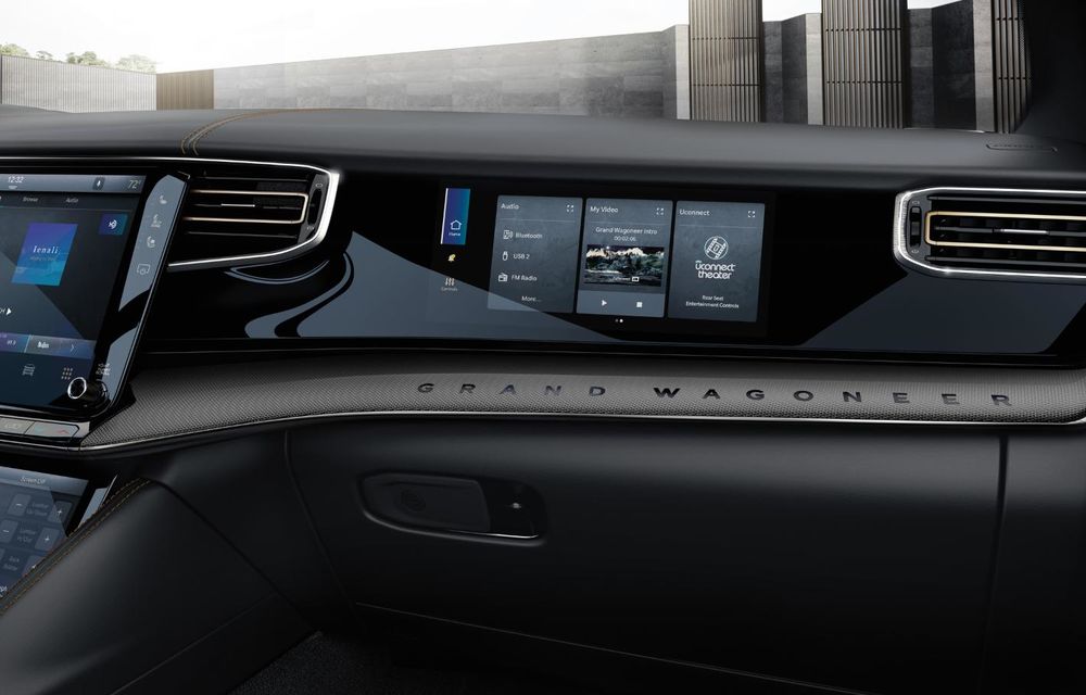 Noul Jeep Grand Wagoneer facelift: primul model al mărcii disponibil cu range extender - Poza 33