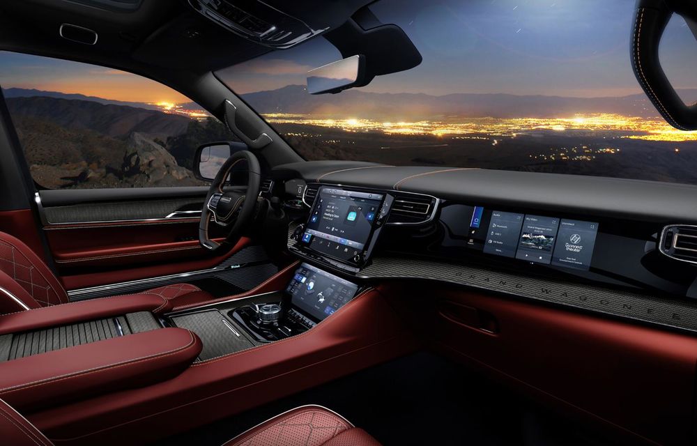 Noul Jeep Grand Wagoneer facelift: primul model al mărcii disponibil cu range extender - Poza 9
